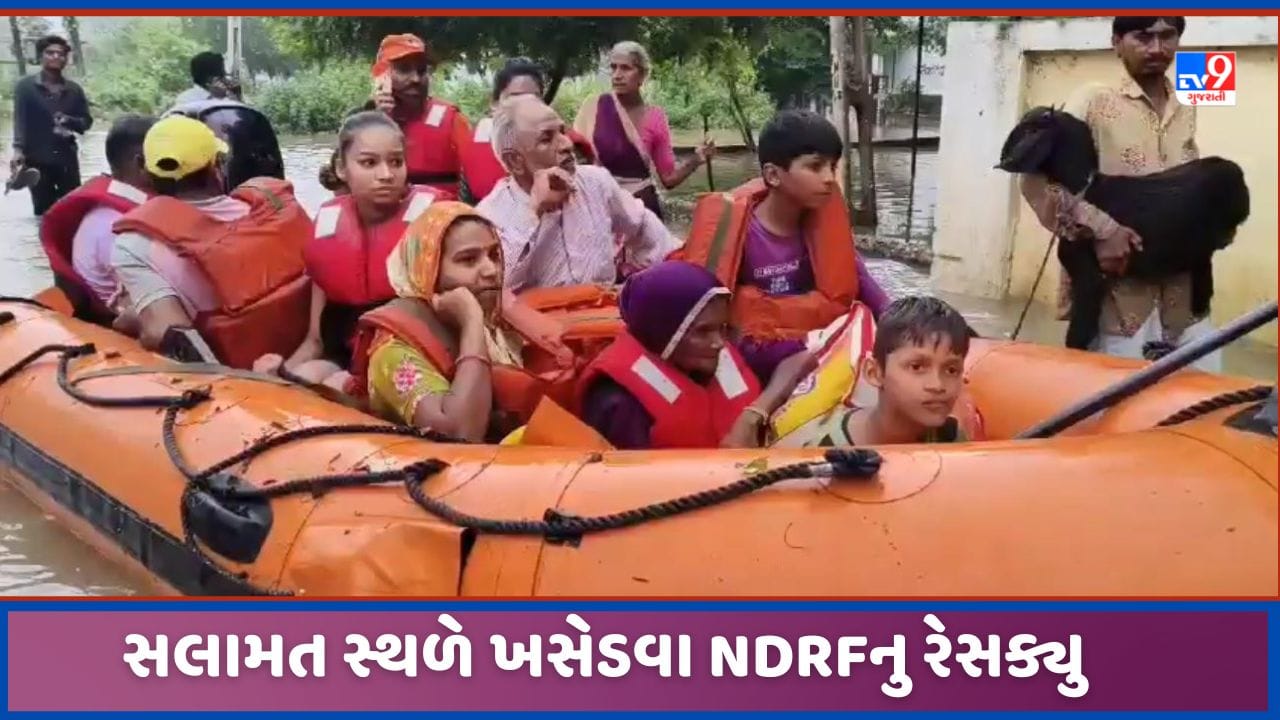 Gujarat Rain: બાયડમાં રહેણાંક વિસ્તારમાં વરસાદી પાણી ભરાયા, 200 લોકોને NDRF એ રેસક્યુ કરી બહાર નિકાળ્યા, જુઓ Video Gujarat Rain: બાયડમાં રહેણાંક વિસ્તારમાં વરસાદી પાણી ભરાયા, 200 લોકોને NDRF એ રેસક્યુ કરી બહાર નિકાળ્યા, જુઓ Video