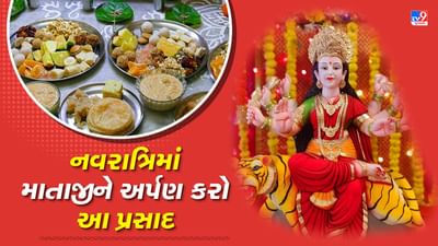 Navratri special : 9 દિવસ સુધી નવ દેવીઓને આ પ્રસાદનો ભોગ ચઢાવો અને આશીર્વાદ મેળવો