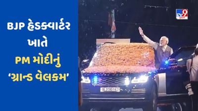 Breaking News : મહિલા શક્તિની જય હો ! દિલ્હી ભાજપ મુખ્ય કાર્યાલયે PM મોદીનું ભવ્ય સ્વાગત, મહિલા કાર્યકરોએ ફૂલોની કરી વર્ષા