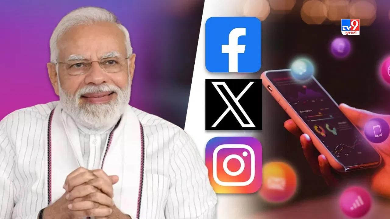 PM Modi 73rd Birthday: સોશિયલ મીડિયા પર કેટલા એક્ટિવ છે PM મોદી ? ફેસબુકથી લઈને ઈન્સ્ટાગ્રામ પર કેટલા છે ફોલોઅર્સ