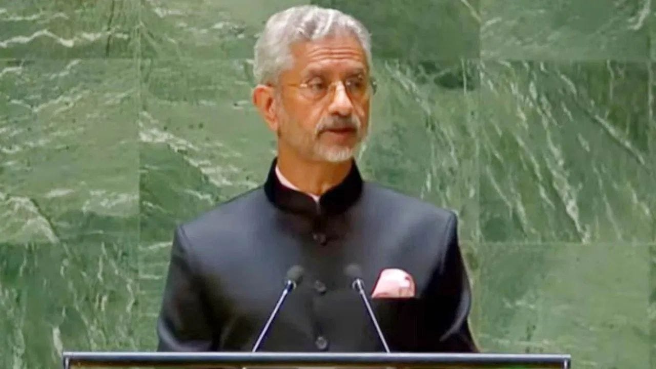 New York News: જયશંકરે યુએનમાં કેનેડાને કહ્યું કે 'રાજકીય સગવડ માટે આતંકવાદ પર કાર્યવાહી યોગ્ય નથી'