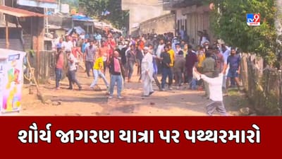 Breaking News : નર્મદાના સેલંબા ખાતે બજરંગ દળે યોજેલી શૌર્ય જાગરણ યાત્રા પર પથ્થરમારો, આગચંપીનો પણ બનાવ, જુઓ Video