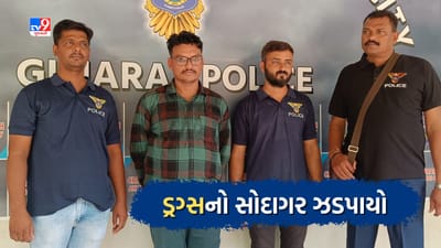 Crime News: દારૂના વેચાણ સાથે શરૂ કર્યો ડ્રગ્સનો વ્યાપાર, મોટી માત્રામાં ડ્રગ્સ મંગાવી નાના પેડલરોને વેચાણ કરતાં પોલીસે એક ઇસમને ઝડપી પાડ્યો