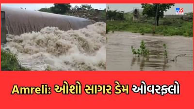 Rain Video: અમરેલીના સાવરકુંડલામાં મન મુકીને વરસ્યા મેઘરાજા, છલાકાયા નદી-નાળા, ઓશો સાગર ડેમ ઓવરફ્લો