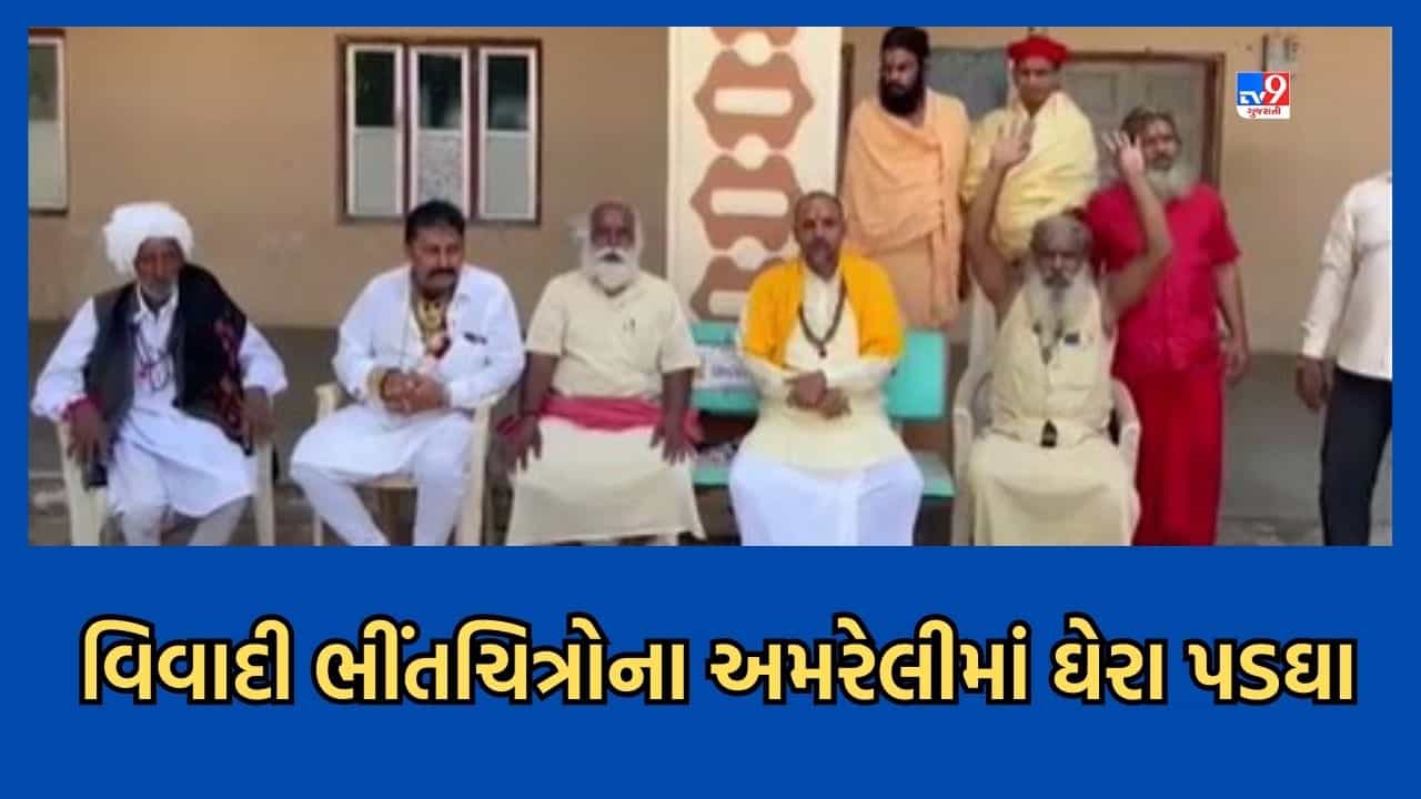 Gujarati Video: સાળંગપુર વિવાદના અમરેલી જિલ્લામાં ઘેરા પડઘા, વૃંદાવન બાગ આશ્રમના સંતો-ભક્તોમાં આક્રોશ