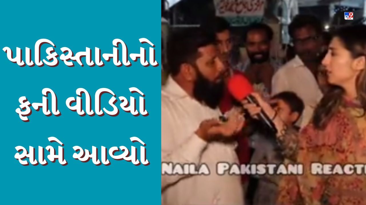 Funny Viral Video : પાકિસ્તાનીનો ફની વીડિયો સામે આવ્યો, રિપોર્ટરે વ્યક્તિની કરી બોલતી બંધ - Watch Video