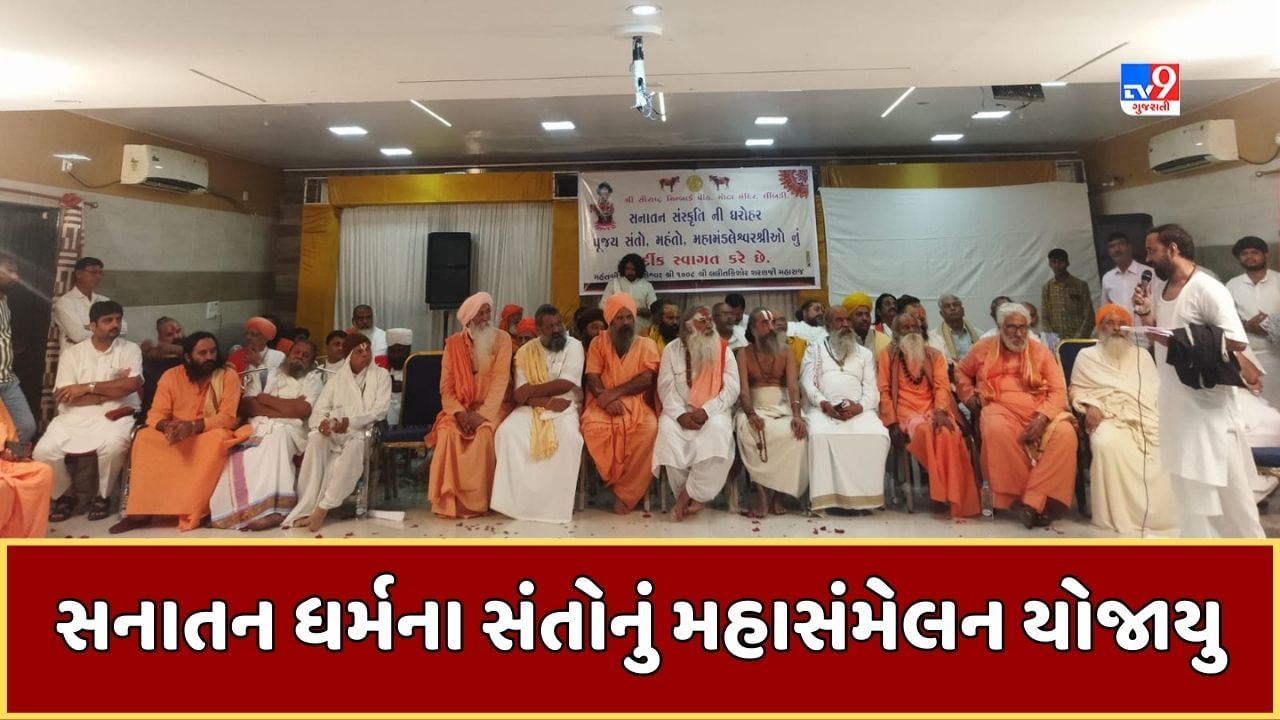 Surendranagar : સાળંગપુર વિવાદને પગલે સાધુ સંતોની મળેલી બેઠકમાં પસાર કરાયા 14 ઠરાવ, જાણો