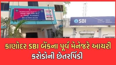 Gujarati Video: કાણોદર SBI બેંકના પૂર્વ બ્રાંચ મેનેજરે આચરી 1.65 કરોડની છેતરપિંડી, પાલનપુર પોલીસે નોંધી ફરિયાદ