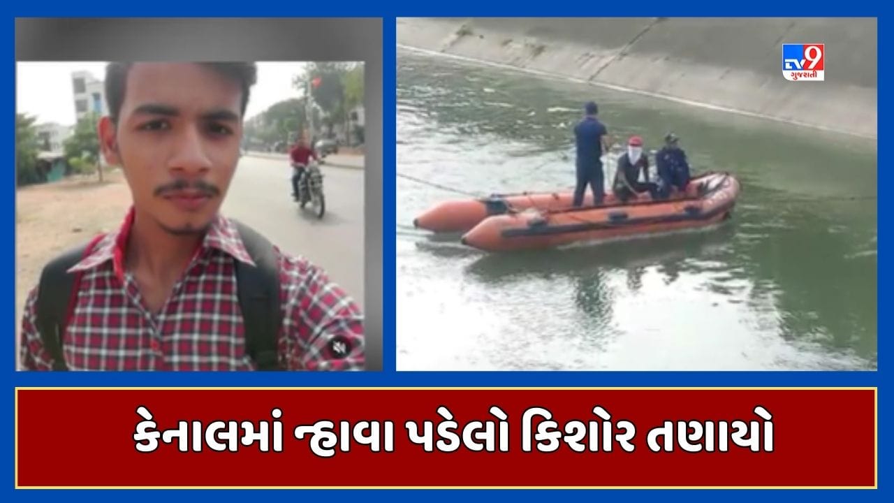 Vadodara Video : છાણી વિસ્તારની કેનાલમાં ધોરણ 11માં અભ્યાસ કરતો વિદ્યાર્થી ડૂબ્યો, ફાયર બ્રિગેડે શોધખોળ હાથ ધરી Vadodara Video : છાણી વિસ્તારની કેનાલમાં ધોરણ 11માં અભ્યાસ કરતો વિદ્યાર્થી ડૂબ્યો, ફાયર બ્રિગેડે શોધખોળ હાથ ધરી