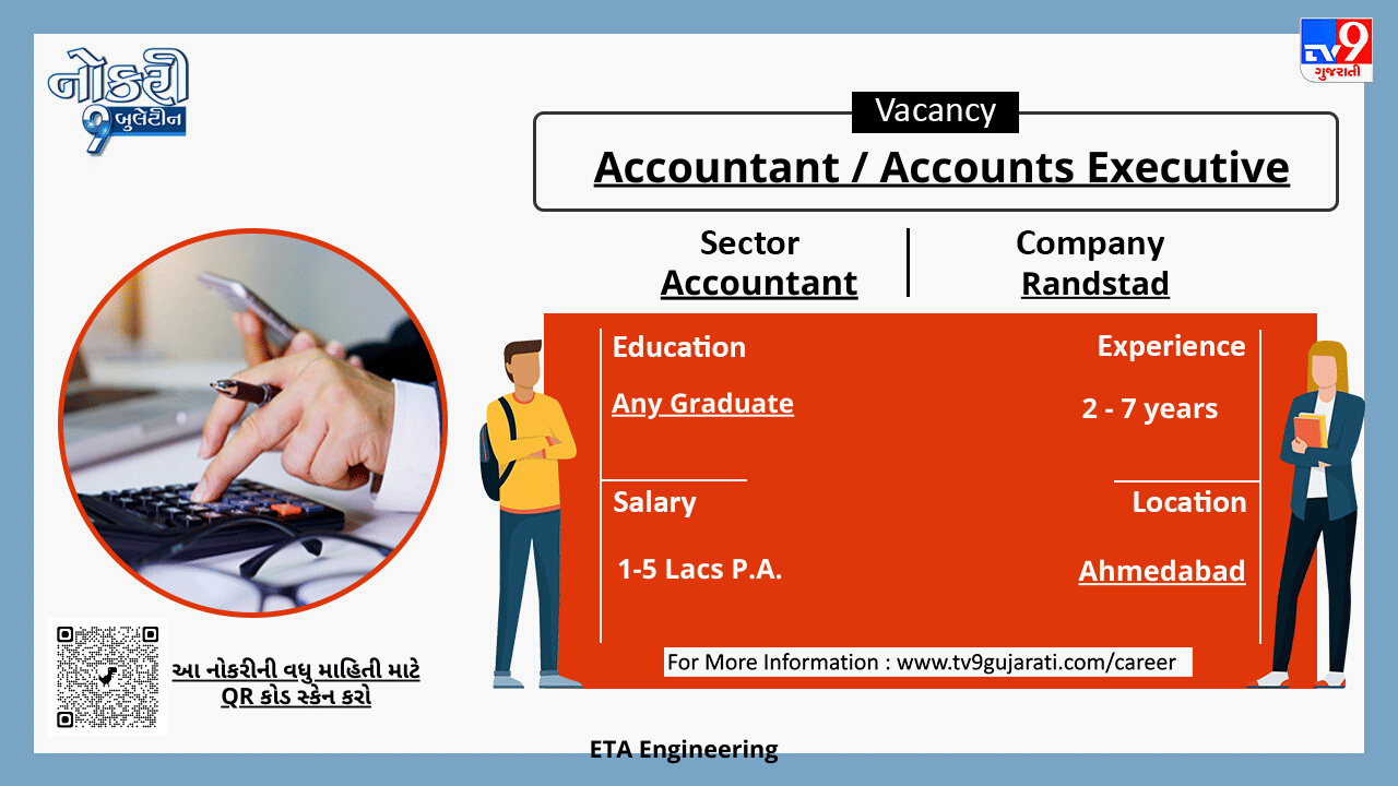 આ નોકરી વિશેની વધુ માહિતી મેળવવા માટે પોસ્ટરમાં નીચે આપેલા બારકોડને સ્કેન કરો.