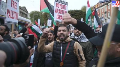 Dublin News : ડબલિન શહેરના સેન્ટરમાં પેલેસ્ટાઈનના સમર્થનમાં લોકોએ રેલી કાઢી