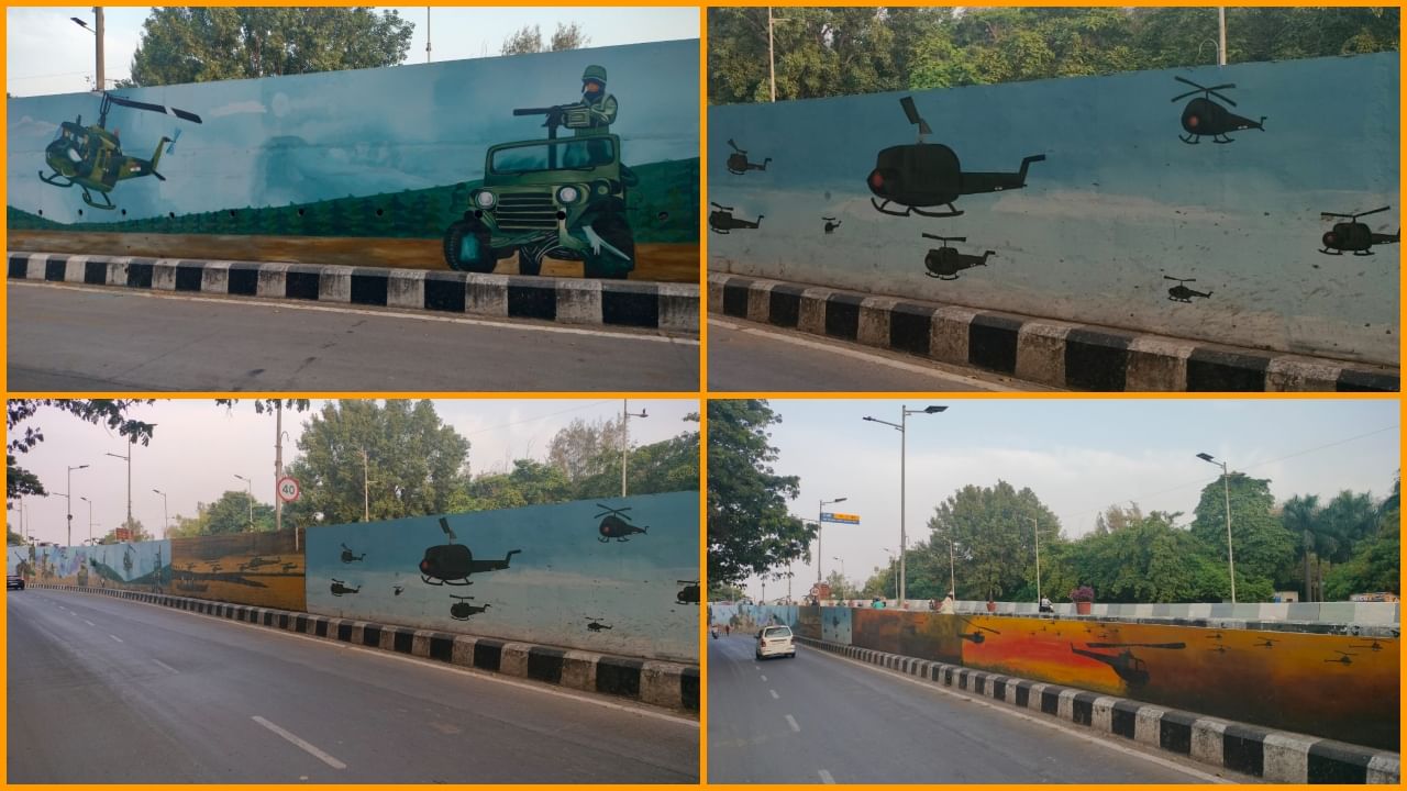 લોકો પણ બ્રિજ પાસેથી જતા આર્મીની પેઇન્ટિંગ જોઈને ખૂબ આનંદ અનુભવે છે ઇન્ડિયન આર્મીની કામગીરીથી દેશના લોકોમાં ખૂબ આર્મી પ્રત્યે ગૌરવ છે. ઇન્ડિયન આર્મી એ સર્જીકલ સ્ટ્રાઈક તેમજ અનેક ઓપરેશનો ખૂબ સારી કામગીરી કરી છે