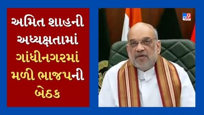 Gandhinagar : ગુજરાત ભાજપમાં બેઠકોનો દોર યથાવત, કેન્દ્રીય ગૃહ પ્રધાન અમિત શાહની અધ્યક્ષતામાં બેઠક મળી, જુઓ Video