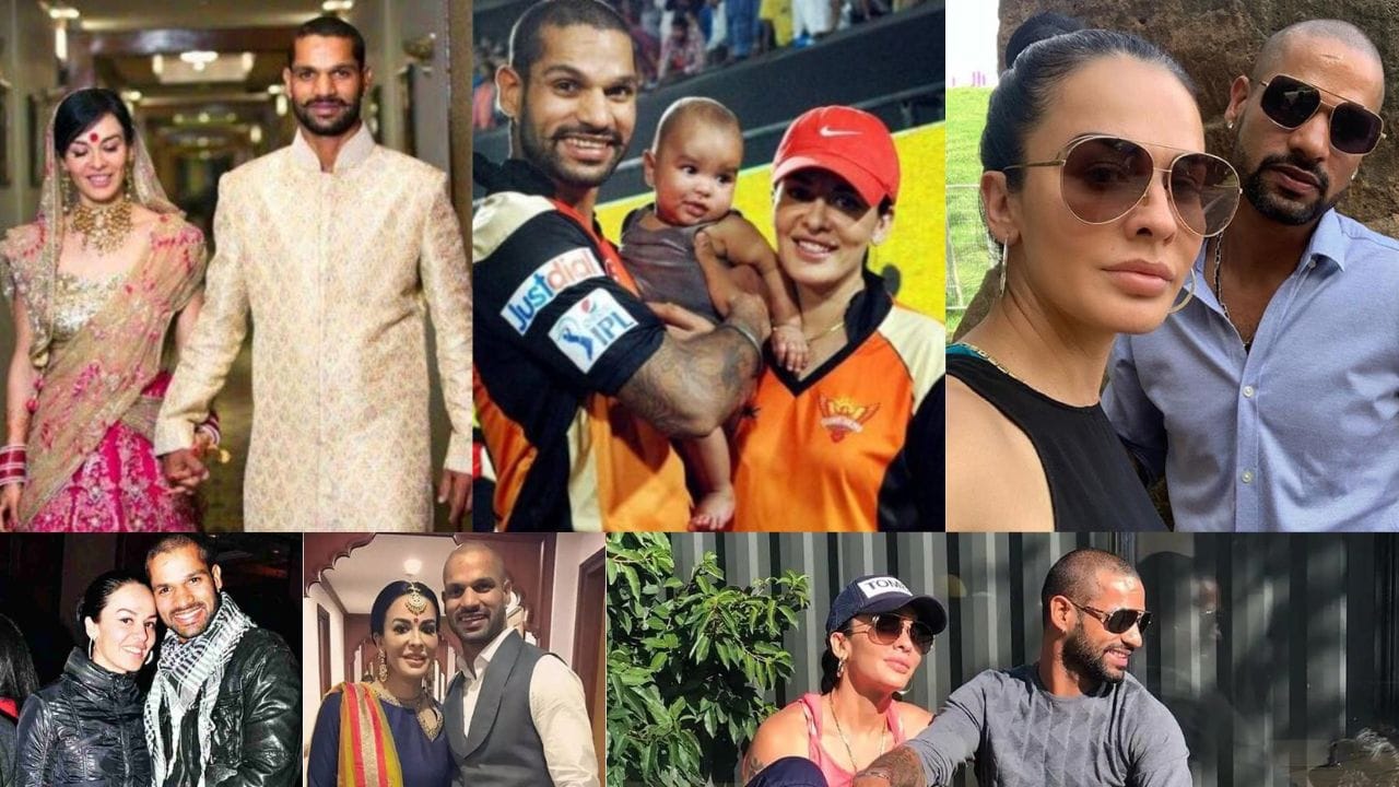 ગબ્બર શિખર ધવને 2013માં આયેશા મુખર્જી સાથે લગ્ન કર્યા અને તેમને ઝોરાવર નામનો પુત્ર છે. 2021 માં, તેઓએ લગ્નના આઠ વર્ષ પછી અલગ થવાની જાહેરાત કરી. આયેશાના આ બીજા લગ્ન હતા. આયેશાને તેના અગાઉના લગ્નથી બે પુત્રીઓ હતી.