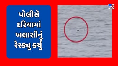 Navsari Video : પોલીસે દરિયામાં ખલાસીનું કર્યુ દિલધડક રેસ્ક્યુ, ડુમસના દરિયા કિનારેથી 18 કિલોમીટર સુધી પાણીમાં તણાયો હતો યુવક Navsari Video : પોલીસે દરિયામાં ખલાસીનું કર્યુ દિલધડક રેસ્ક્યુ, ડુમસના દરિયા કિનારેથી 18 કિલોમીટર સુધી પાણીમાં તણાયો હતો યુવક