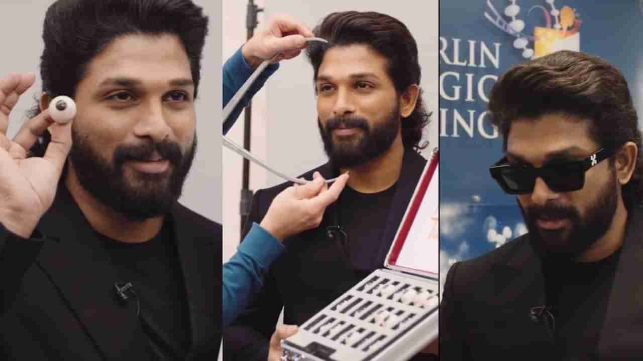 Dubai News : Allu Arjun's wax statue will be made in Dubai, the actor arrived to give his measurements