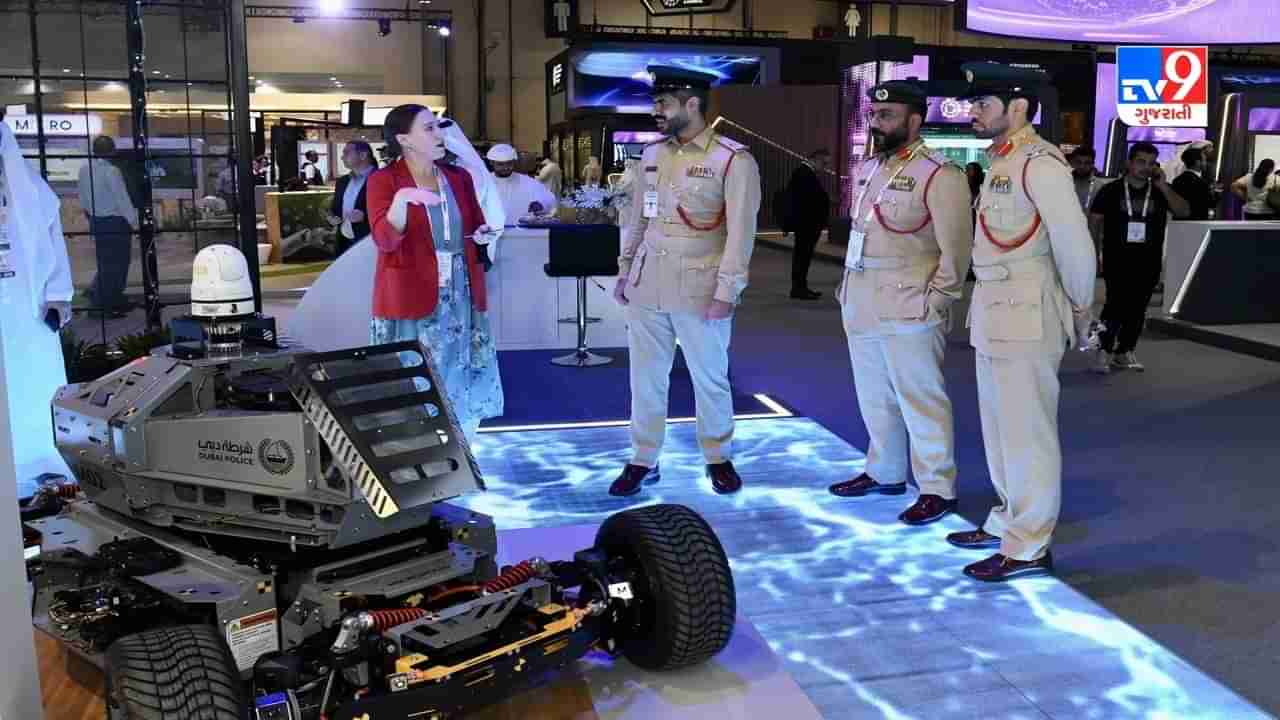 Dubaiમાં AI સંચાલિત Driverless Police Patrol Car સુરક્ષા અને સલામતી જાળવશે, જુઓ Hi-Tech Carની ઝલક