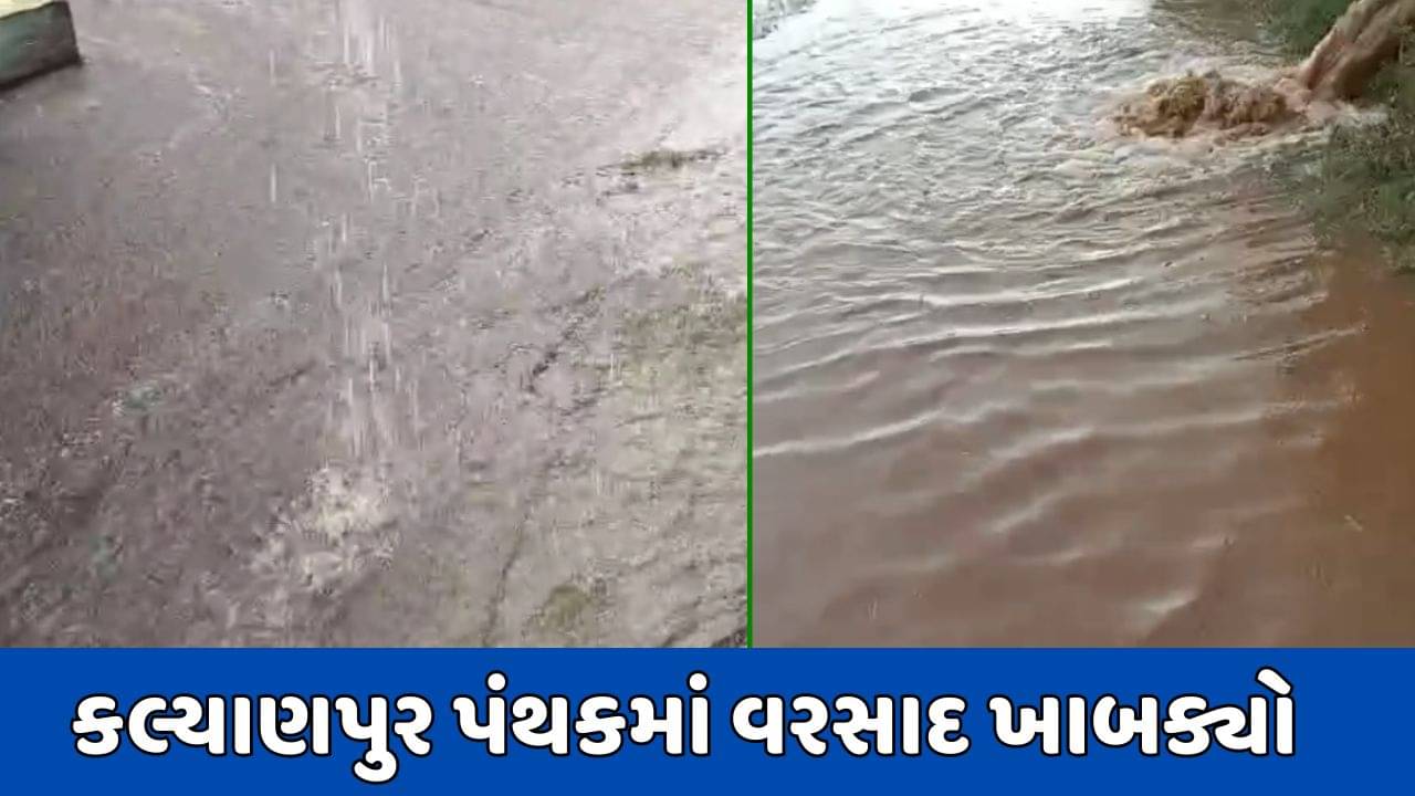 દેવભૂમિ દ્વારકા વીડિયો: કલ્યાણપુર પંથકમાં કમોસમી વરસાદ ખાબક્યો, મગફળીના પાકને નુકસાન થાય તેવી સંભાવના