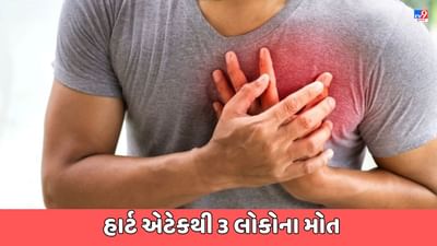 Devbhumi Dwarka Video: દેવભૂમિ દ્વારકામાં છેલ્લા 24 કલાકમાં હાર્ટ એટેકથી 3ના મોત, પરિવારમાં છવાયો માતમ Devbhumi Dwarka Video: દેવભૂમિ દ્વારકામાં છેલ્લા 24 કલાકમાં હાર્ટ એટેકથી 3ના મોત, પરિવારમાં છવાયો માતમ