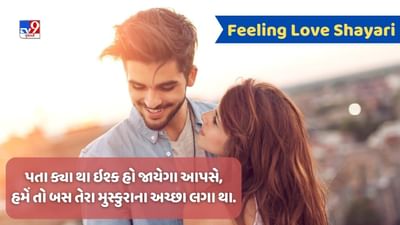 Feeling Love shayari : એહસાસ-એ-મોહબ્બત ક્યા હૈ જરા હમસે પૂછો, કરવટ તુમ બદલતે હો નીંદ હમારી ખુલ જાતી હૈ