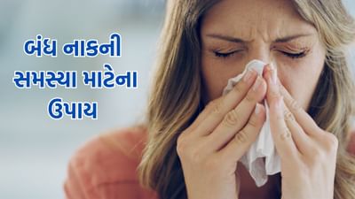 હેલ્થ વેલ્થ : બંધ નાકને કારણે શ્વાસ લેવામાં પડી રહી છે તકલીફ, અપનાવો આ ઉપાય મિનિટોમાં મળશે રાહત