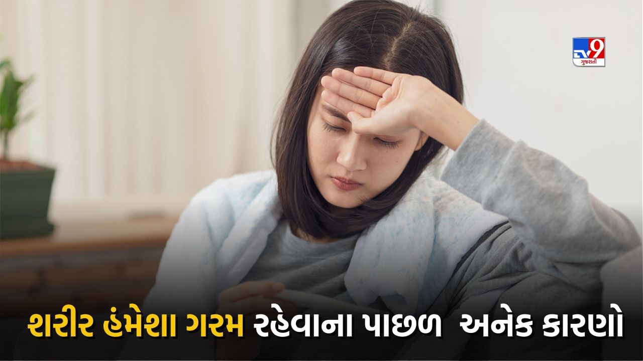 Health Wealth: તમારું શરીર હંમેશા ગરમ રહેવાના પાછળ હોય છે અનેક કારણો, જાણો આ સમસ્યા કેટલી ગંભીર ?