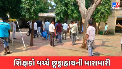 Narmada Video : અત્યાર સુધી શાળામાં વિદ્યાર્થીઓ વચ્ચે મારામારી થતી હતી, સાગરાબારાની નાની દેવરૂપણ ગામે શિક્ષકો બાખડતા મામલો પહોંચ્યો પોલીસ સ્ટેશન