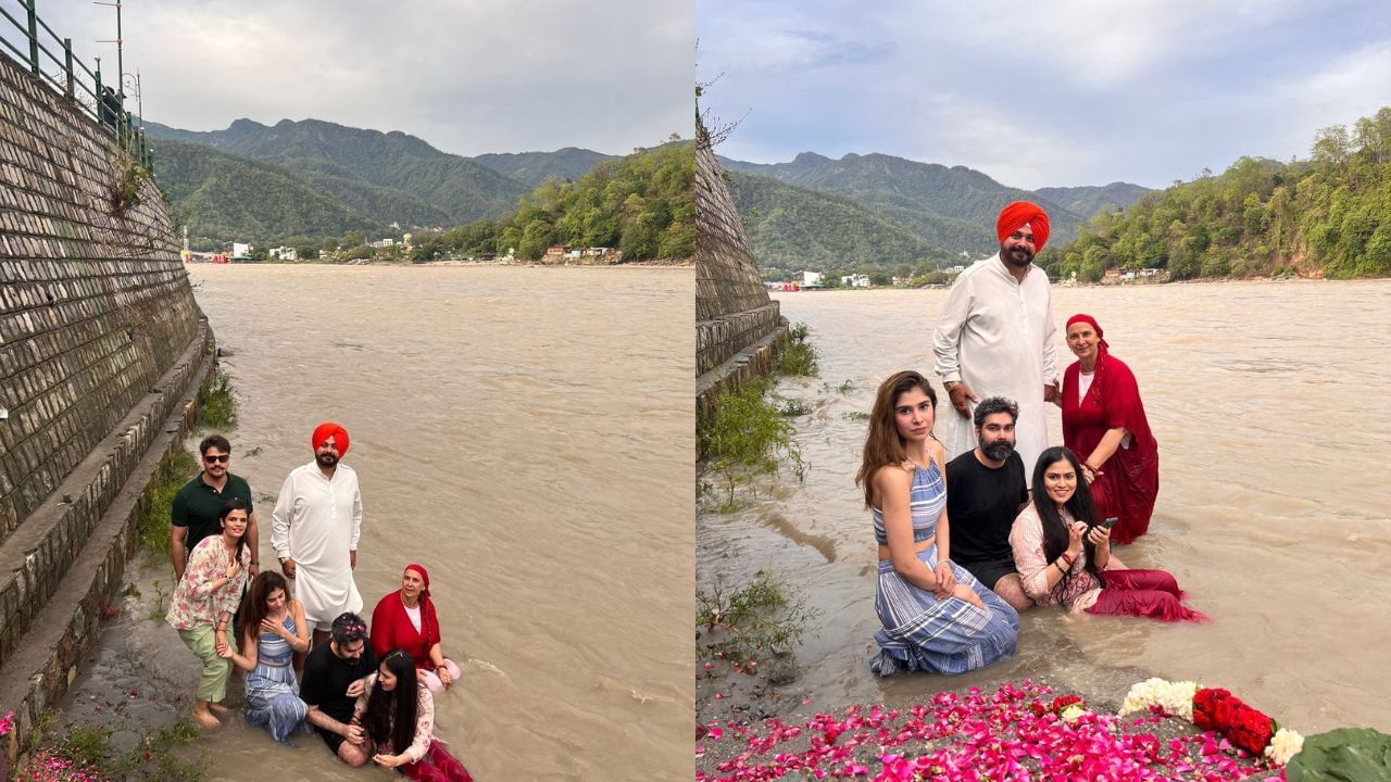 ક્રિકેટરમાંથી રાજકારણી બનેલા નવજોત સિંહ સિદ્ધુના પુત્ર કરણની સગાઈ થઈ ગઈ છે.નવજોત સિંહ સિદ્ધુએ પોતાના પુત્રનો ફોટો શેર કર્યો હતો. જેમાં સિદ્ધુ પરિવાર સાથે ઈનાયત રંધાવા જોવા મળી રહી છે.આ ફોટોમાં સિદ્ધુની પત્ની પણ જોવા મળી રહી છે,આ ફોટામાં તેમની પુત્રી રાબિયા પણ જોવા મળી રહી છે.