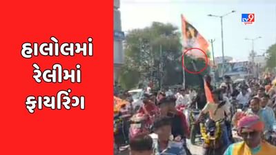 Panchmahal Video : હાલોલમાં દશેરાની રેલીમાં એક શખ્સે કર્યું ફાયરિંગ, પોલીસે તપાસ હાથ ધરી Panchmahal Video : હાલોલમાં દશેરાની રેલીમાં એક શખ્સે કર્યું ફાયરિંગ, પોલીસે તપાસ હાથ ધરી