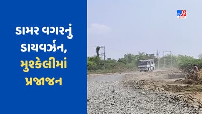 Surendranagar News: સુરેન્દ્રનગરના વસ્તડીમાં પુલ તુટતા બનાવવામાં આવ્યું ટાયર તોડ ડાયવર્ઝન, યોગ્ય રસ્તો બનાવવા સ્થાનિકોની માગ