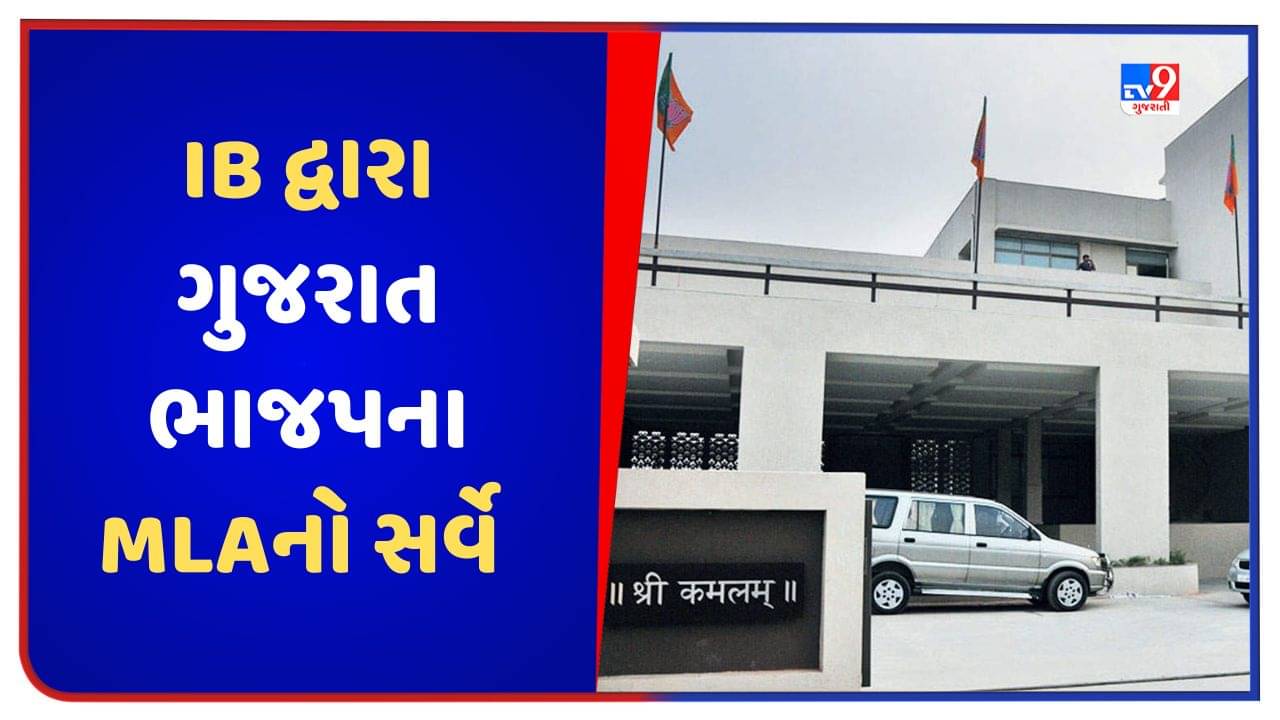 Gandhinagar Video : લોકસભાની ચૂંટણી પહેલા દિલ્હી એક્ટિવ ! BJP જ રાખશે BJPના MLA પર બાજ નજર, IB દ્વારા કરવામાં આવ્યો સર્વે