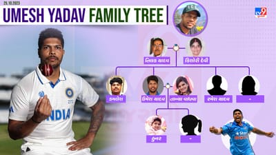 ભારતીય ફાસ્ટ બોલર ઉમેશ યાદવ આજે પોતાનો 30મો જન્મદિવસ ઉજવી રહ્યો છે. ઉમેશનો જન્મ 25 ઓક્ટોબર 1987 ના રોજ મહારાષ્ટ્રના નાગપુરમાં થયો હતો. 24 વર્ષની ઉંમરે તેણે 2010માં ઝિમ્બાબ્વે સામે અને તે પછીના વર્ષે નવેમ્બર 2011માં વેસ્ટ ઈન્ડિઝ સામે તેની ODI ડેબ્યૂ કર્યું હતુ. તો ચાલો તેના પરિવાર વિશે જાણો