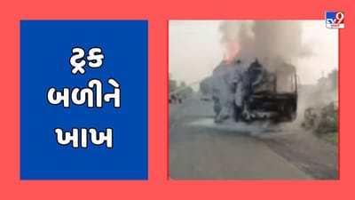 Vadodara Breaking Video : પાદરા જંબુસર હાઈવે પર ટ્રકમાં લાગેલી આગમાં ટ્રક બળીને ખાખ, જો કે ડ્રાઈવર અને ક્લિનરનો બચાવ Vadodara Breaking Video : પાદરા જંબુસર હાઈવે પર ટ્રકમાં લાગેલી આગમાં ટ્રક બળીને ખાખ, જો કે ડ્રાઈવર અને ક્લિનરનો બચાવ