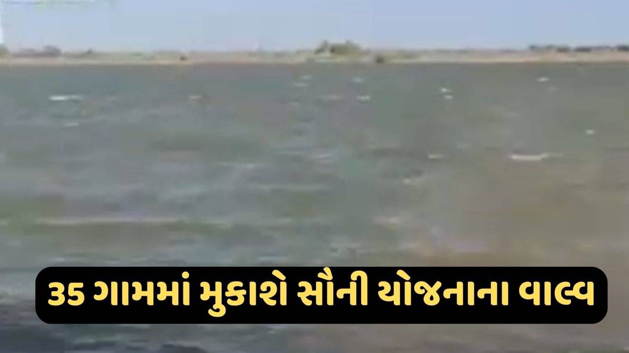 Surendranagar News: ગામોના તળાવ અને ડેમો ભરાશે, 35 ગામમાં મુકાશે સૌની યોજનાના વાલ્વ