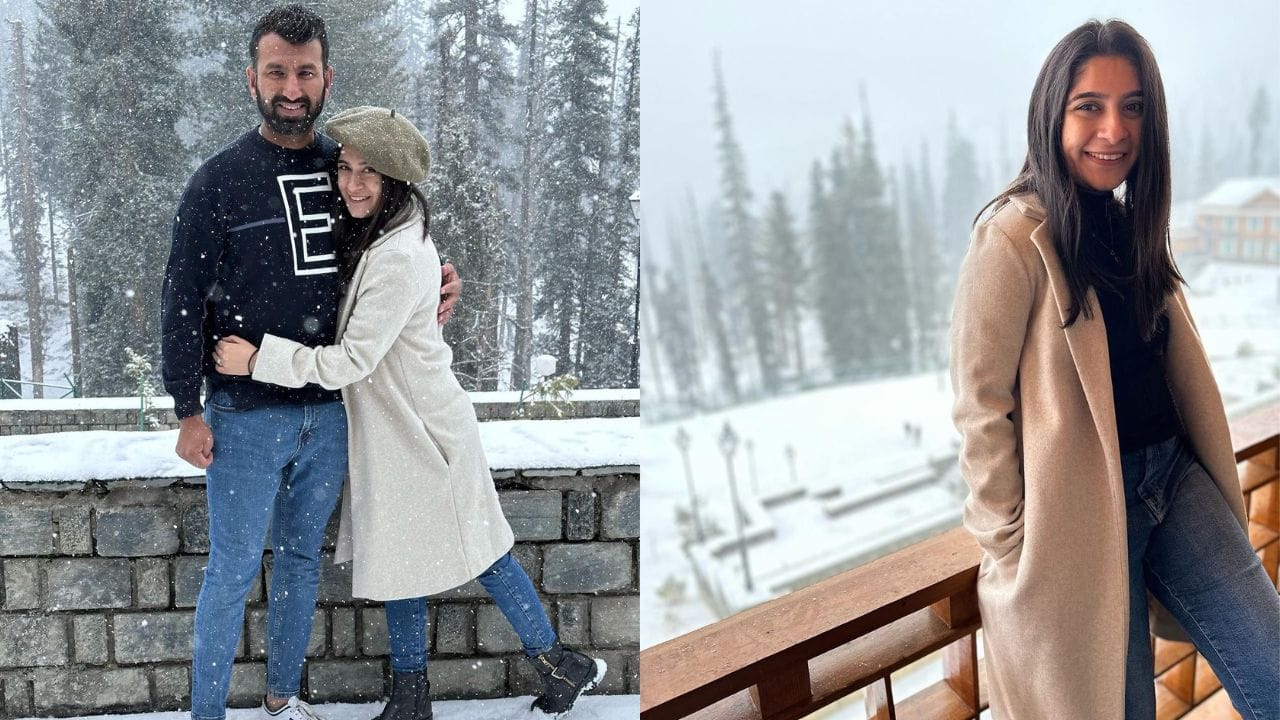 ચેતેશ્વર પુજારાની પત્ની પુજા પબારી બ્યુટી લેડી છે. તે લાઈમ લાઈટથી ભલે દુર રહે પરંતુ સોશિયલ મીડિયા પર હંમેશા ફોટો પોસ્ટ કરતી રહે છે.