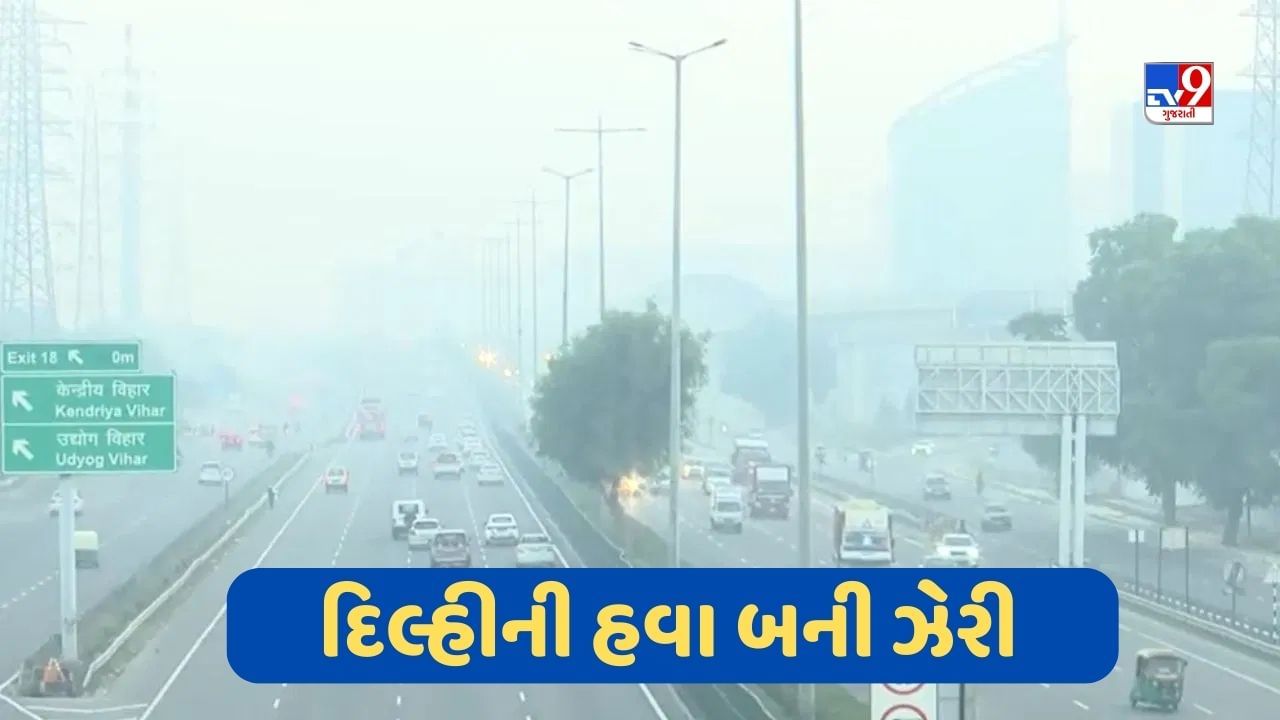 Delhi Air Pollution: દિલ્હીની હવામાં ભળ્યું ઝેર! AQI 256 પર પહોંચ્યો, ડોક્ટરોએ મોર્નિંગ વોક પર ન જવા આપી સલાહ