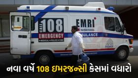 રાજયમાં નવા વર્ષે 108 ઇમરજન્સી કેસમાં વધારો રાજયમાં નવા વર્ષે 108 ઇમરજન્સી કેસમાં વધારો