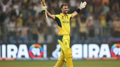 બેવડી સદી ફટકાર્યા પછી, મેક્સવેલે ફરીથી દિલ જીતી લીધું, ઇનિંગ્સ આમને કરી સમર્પિત