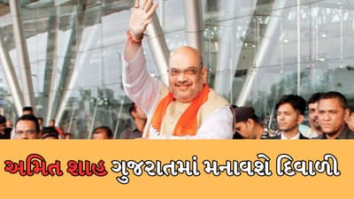 વીડિયો : કેન્દ્રીય ગૃહ મંત્રી અમિત શાહ આવતીકાલે આવશે ગુજરાત, પરિવાર સાથે મનાવશે દિવાળીનો પર્વ