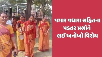 દિવાળી ટાણે મોંઘવારી નડતા આંગણવાડી કાર્યકરોએ ગરબા રમી પગાર વધારાની માંગ કરી દિવાળી ટાણે મોંઘવારી નડતા આંગણવાડી કાર્યકરોએ ગરબા રમી પગાર વધારાની માંગ કરી