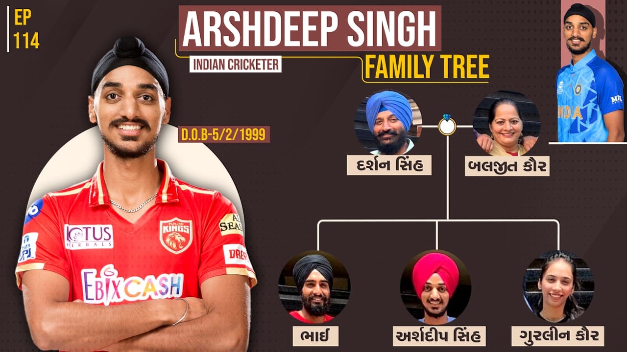 અર્શદીપ સિંહ પંજાબી છે, પરંતુ તે મધ્યપ્રદેશમાં રહે છે.તેમના પિતા DCMમાં મુખ્ય સુરક્ષા અધિકારી હતા, જ્યારે તેમની માતા ગૃહિણી છે. અર્શદીપના બે ભાઈ-બહેનો છે, એક મોટો ભાઈ કેનેડામાં કામ કરે છે અને એક મોટી બહેન ગુરલીન કૌર છે.