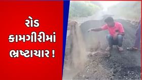 નસવાડીના આંધણી ખેરમારમાં રોડને હાથ લગાવતા ઉખડ્યો ડામર ! નસવાડીના આંધણી ખેરમારમાં રોડને હાથ લગાવતા ઉખડ્યો ડામર !