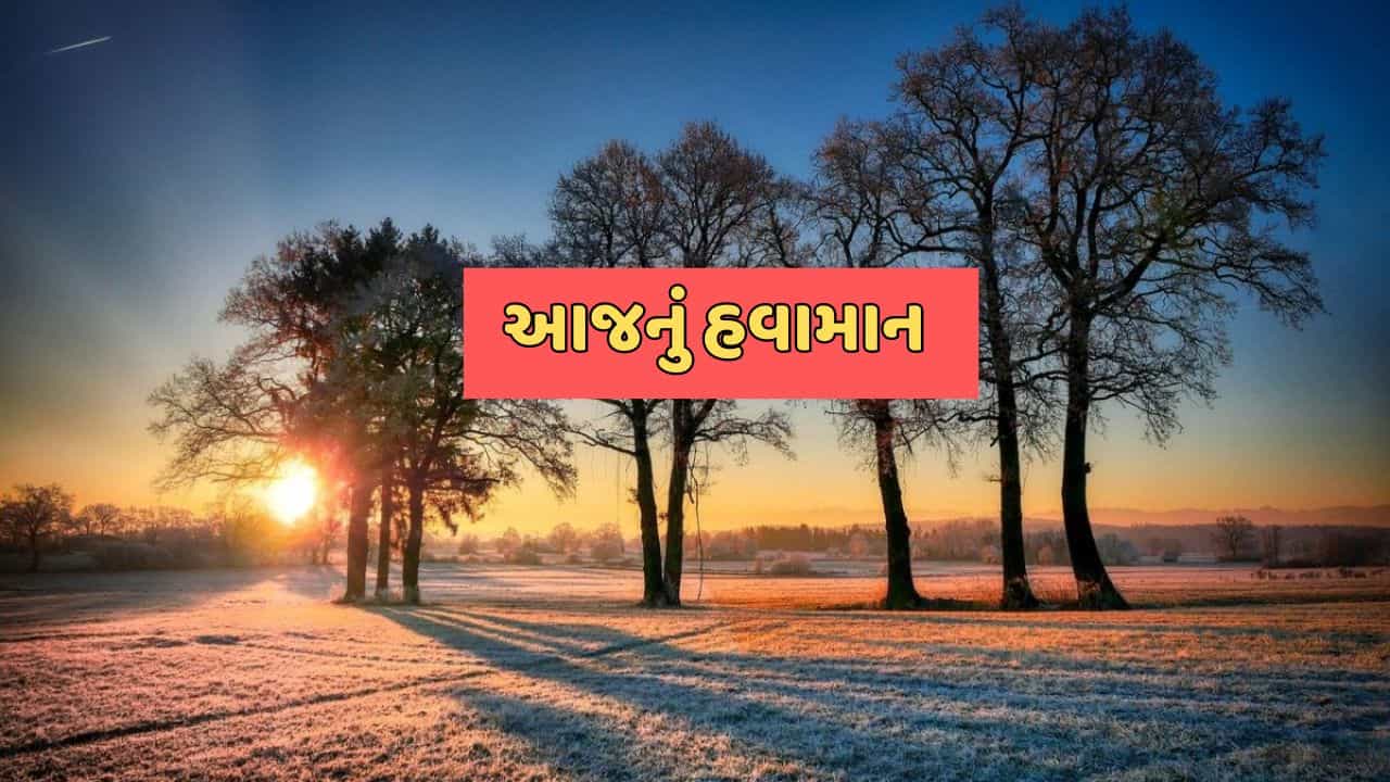 આજનું હવામાન : માવઠાને લઈ હવામાન વિભાગે કરી મોટી આગાહી, આગામી 5 દિવસ રાજ્યમાં કેવુ રહેશે વાતારણ વીડિયો દ્વારા જાણો