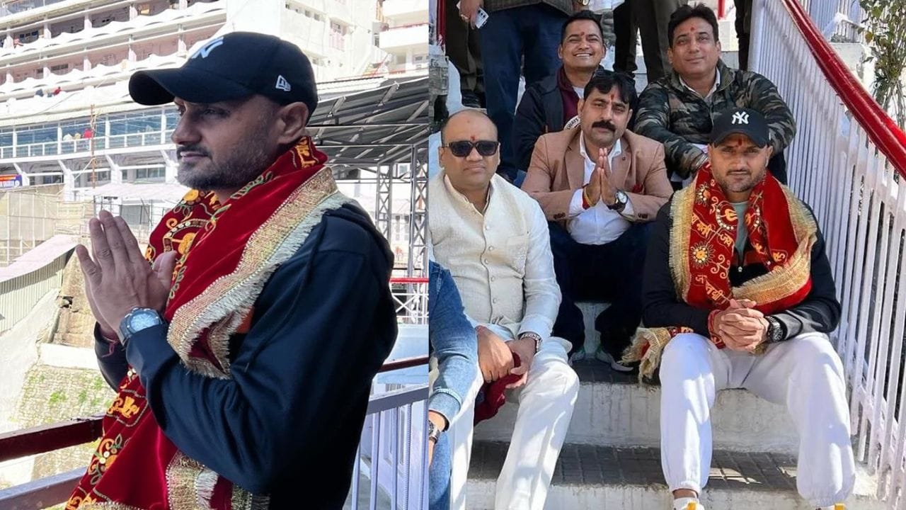 સોમવારે સાંજે 'ટર્બનોટર' અહીં મૌલાના આઝાદ સ્ટેડિયમ ખાતે લિજેન્ડ્સ લીગ T20 ક્રિકેટ ટુર્નામેન્ટ રમી હતી. ત્યારબાદ બીજા દિવસે માતા વૈષ્ણો દેવી મંદિરના દર્શન કર્યા હતા. 