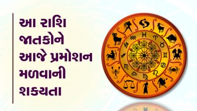 આજનું રાશિફળ વીડિયો: આ ચાર રાશિના જાતકોને આજે પ્રમોશન મળવાની શક્યતા, જાણો કઈ કઈ રાશિ છે, જુઓ વીડિયો