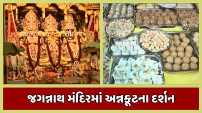 અમદાવાદ : જગન્નાથ મંદિરમાં ભક્તોએ લીધા અન્નકૂટના દર્શનનો લ્હાવો, જુઓ વીડિયો
