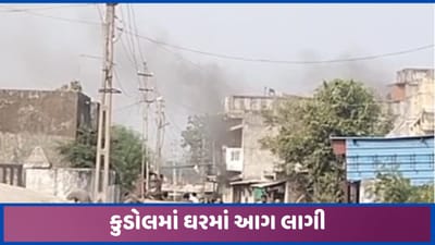 મોડાસાના કુડોલ પાલમાં રહેણાંક ઘરમાં આગ લાગી, ફાયર ટીમે કાબૂ મેળવ્યો મોડાસાના કુડોલ પાલમાં રહેણાંક ઘરમાં આગ લાગી, ફાયર ટીમે કાબૂ મેળવ્યો