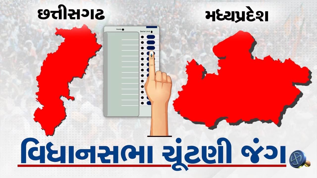Chhattisgarh & Madhya Pradesh Voting : એમપીમાં છૂટાછવાયા હિંસાના બનાવ વચ્ચે ભારે મતદાન, સાંજે 5 વાગ્યા સુધી 71.11% મતદાન