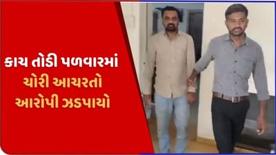 વાહનોના કાચ તોડીને ચોરી આચરતા શખ્શની ધરપકડ, આરોપીને જયપુર પોલીસ પણ શોધતી હતી