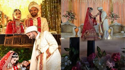 ભારતીય ક્રિકેટ ટીમના ફાસ્ટ બોલર મુકેશ કુમાર લગ્નના બંધનમાં બંધાય ગયો છે. મુકેશ કુમારે છપરાના બનિયાપુર બેરુઈ ગામની રહેવાસી દિવ્યા સિંહને 28 નવેમ્બરના રોજ પોતાની લાઈફ પાર્ટનર બનાવી છે. (Image: Instagram)